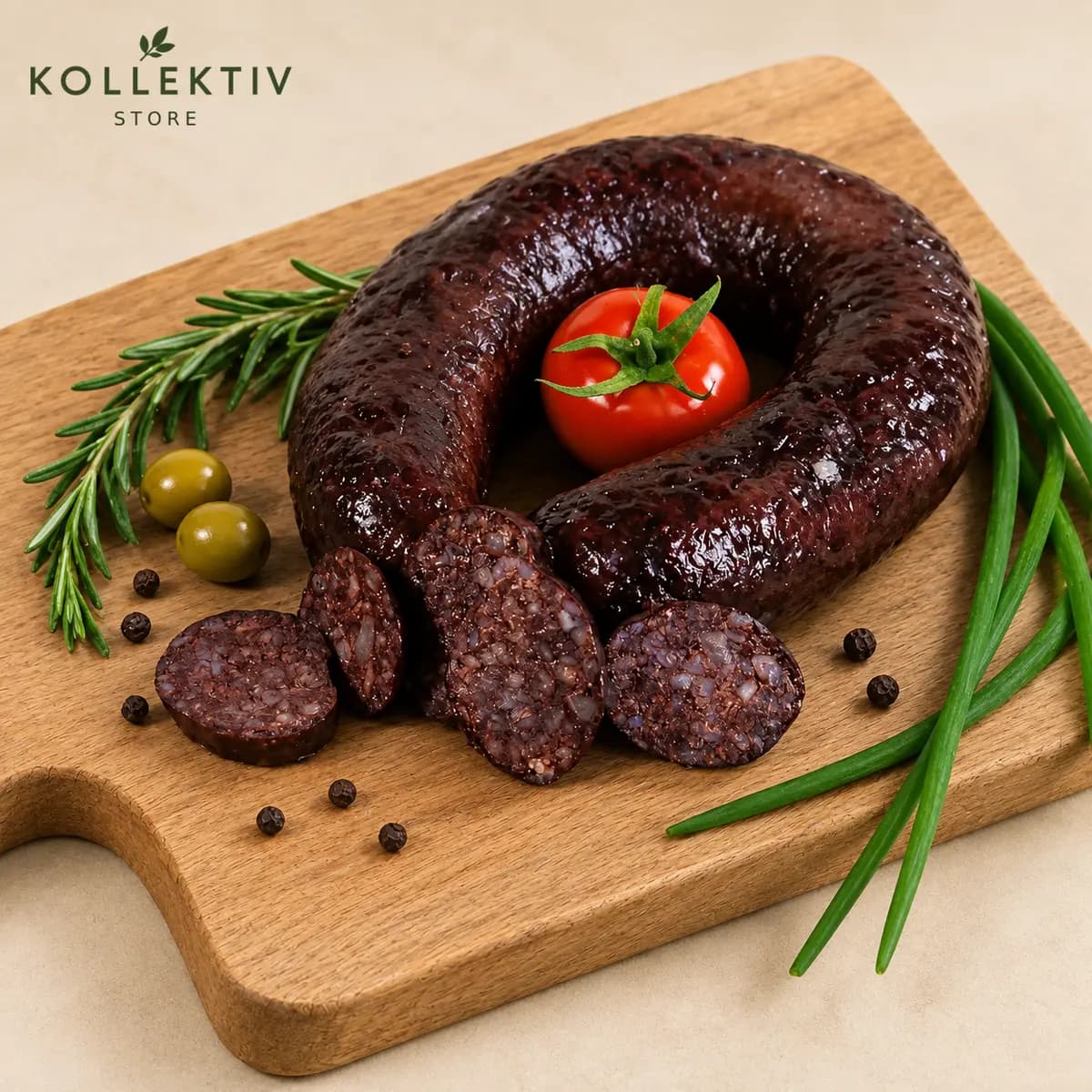 Кровянка с чесноком