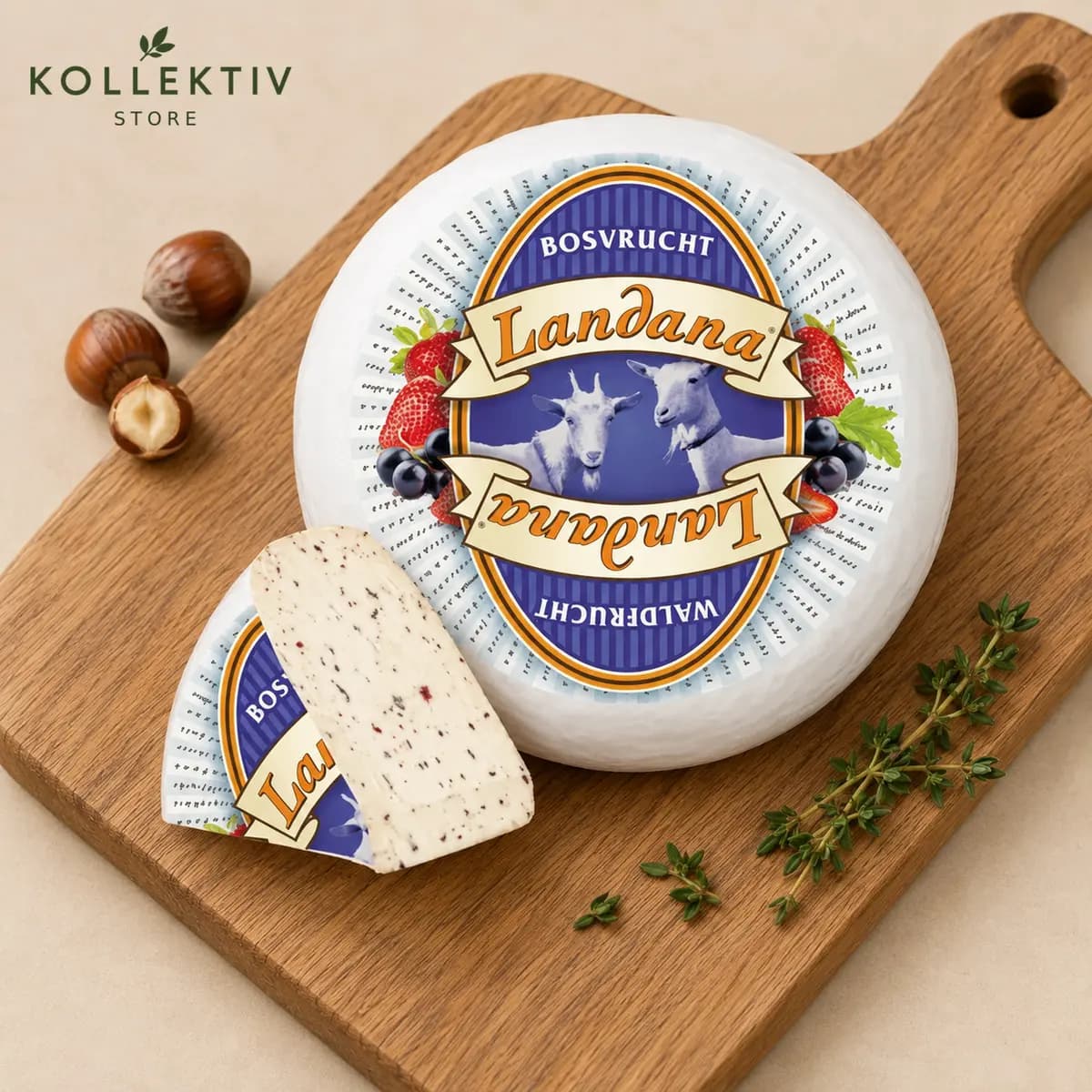 Landana с лесными ягодами козий