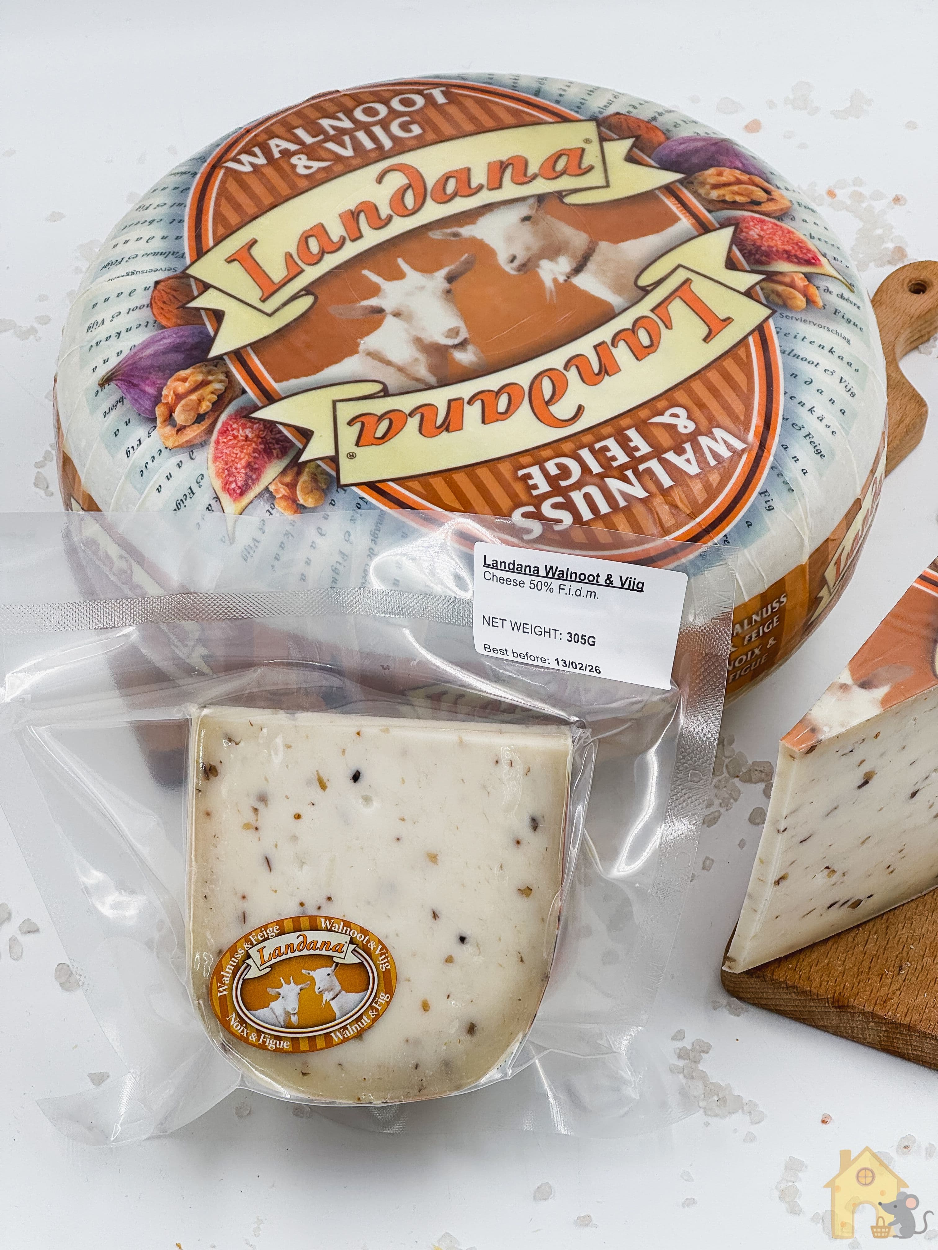Landana с инжиром и грецким орехом козий