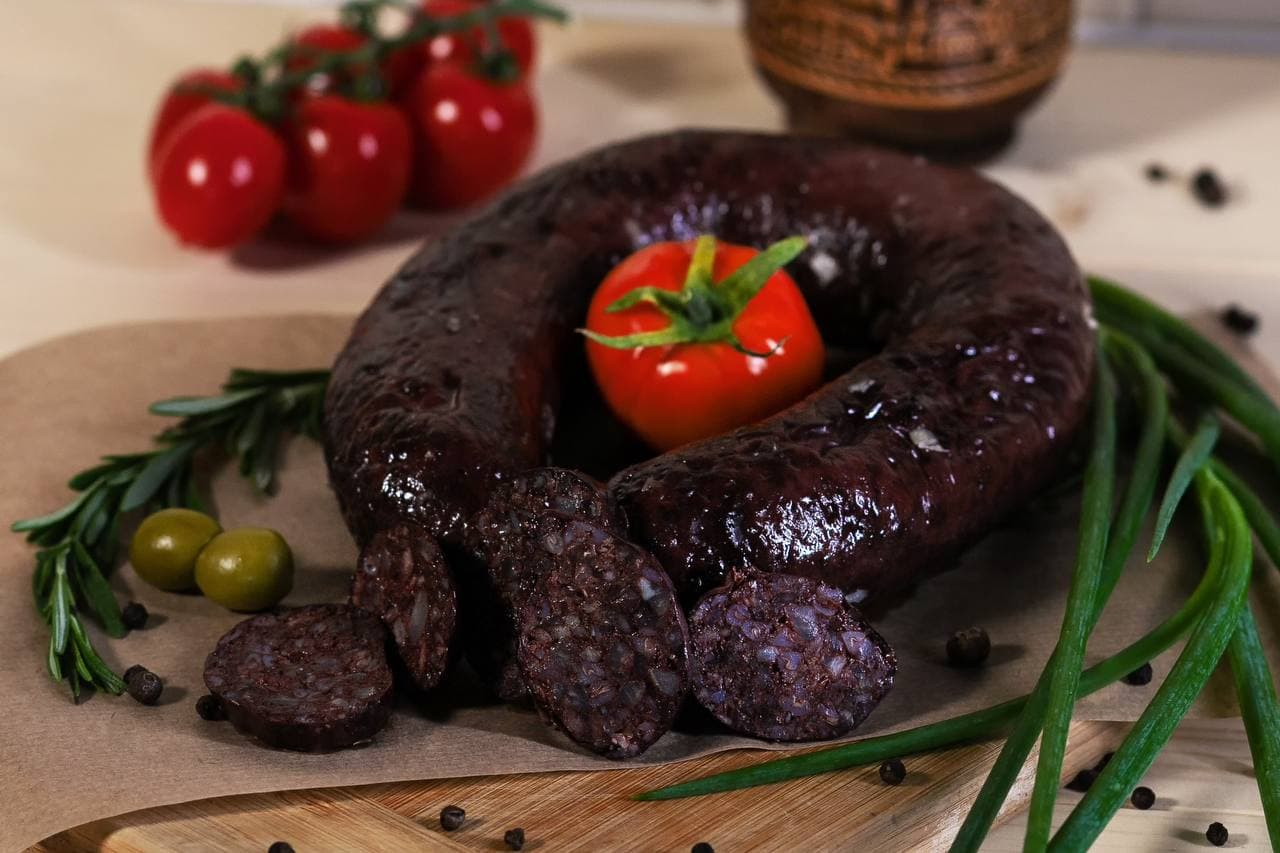 Кровянка с чесноком